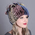 Woven Women's Fur Hats Warm And Thick Warmth Ladies Colorful Knitted Hats - ROUTINE FASHION