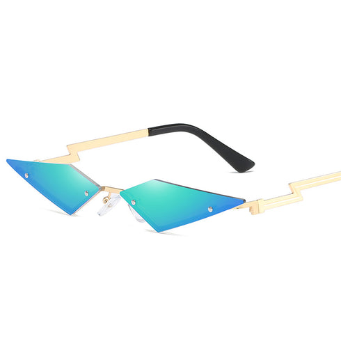 Fashion rimless sunglasses for women - ROUTINE FASHION