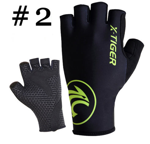 X-Tiger Women Anti-sweat Cycling Socks Finger Gloves Sports Bicycle Gloves Anti-slip Anti-shock Bicycle MTB Glove 6 Colors - ROUTINE FASHION