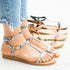 Plus size flat sandals for women - ROUTINE FASHION