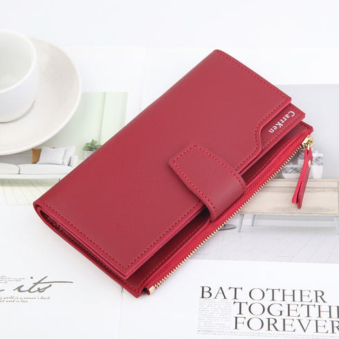 Women's Wallet Long Wallet Women Zipper Card - ROUTINE FASHION