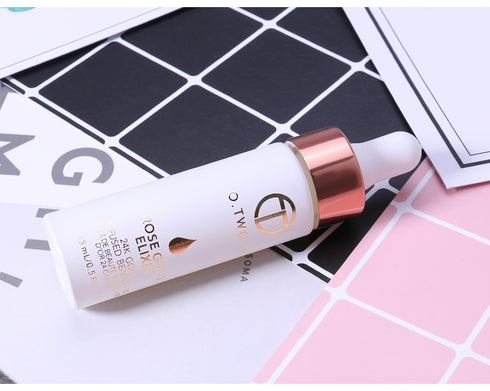 24k Rose Gold Elixir Skin Make Up Oil For Face Essential Oil Before Primer Foundation Moisturizing Face Oil Anti-aging - ROUTINE FASHION