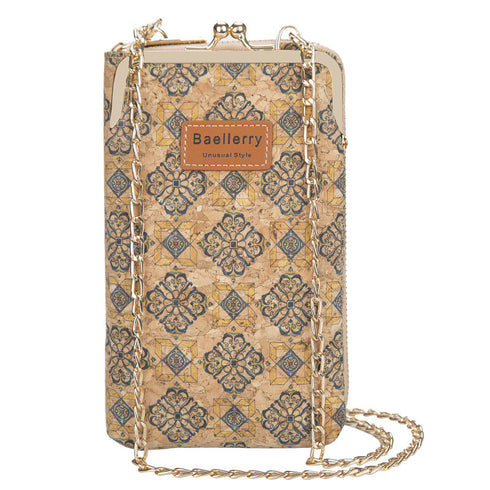 Baellerry cork long wallet for women - ROUTINE FASHION