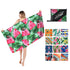 Double Sided Fleece Printed Beach Towel Microfiber Beach Towel - ROUTINE FASHION