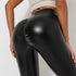 New PU Bright Large Leather Pants For Women - ROUTINE FASHION