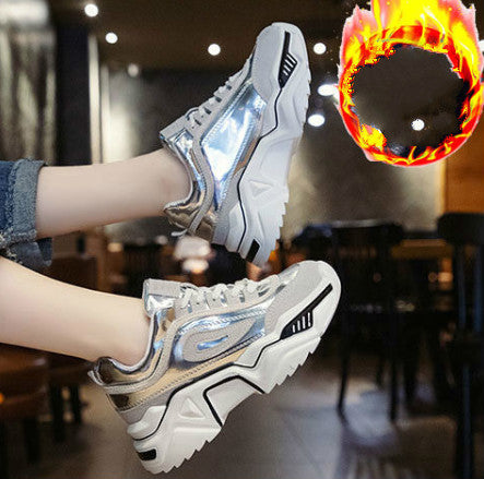 Women Platform Chunky Sneakers - ROUTINE FASHION