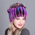 Woven Women's Fur Hats Warm And Thick Warmth Ladies Colorful Knitted Hats - ROUTINE FASHION