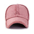 Fashion Hats Women Peaked Cap Solid Color Broken Edge Design Baseball Cap Sport - ROUTINE FASHION