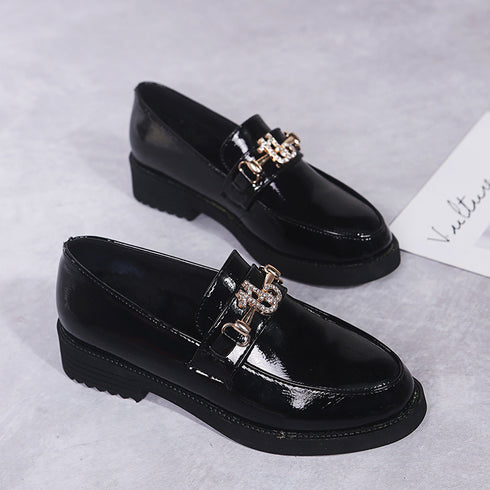 British Style Shoes Flat Shoes Women - ROUTINE FASHION