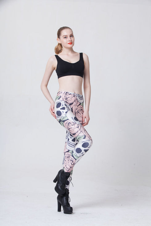 Skull leggings - ROUTINE FASHION