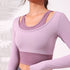 New Women's Sports Running Long-sleeved T-shirt - ROUTINE FASHION