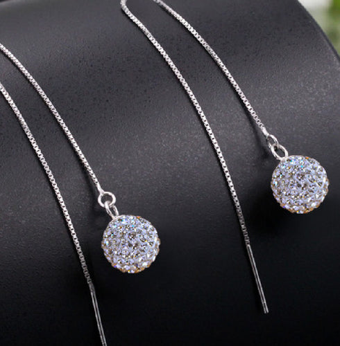 Crystal Earring Earrings Korea Korean Style Earrings Fashion Jewelry - ROUTINE FASHION