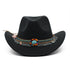 Cowboy Hats Curled Felt Riding Men And Women - ROUTINE FASHION