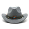 Cowboy Hats Curled Felt Riding Men And Women - ROUTINE FASHION