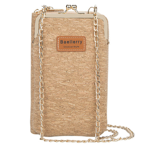 Baellerry cork long wallet for women - ROUTINE FASHION