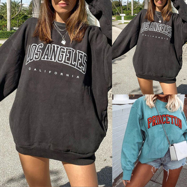 Women's long sleeve sports sweatshirt - ROUTINE FASHION