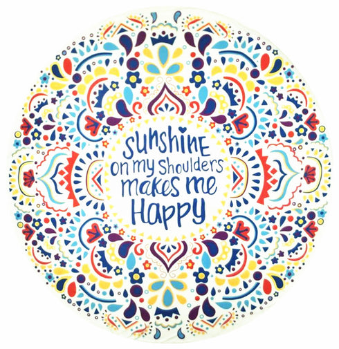 Round beach towel - ROUTINE FASHION