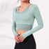 New Women's Sports Running Long-sleeved T-shirt - ROUTINE FASHION