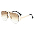 Metal frameless sunglasses women sunglasses - ROUTINE FASHION