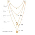 Multi-layer Moon Pendant Necklaces for Women Bohemian Wafer Elegant Necklace - ROUTINE FASHION