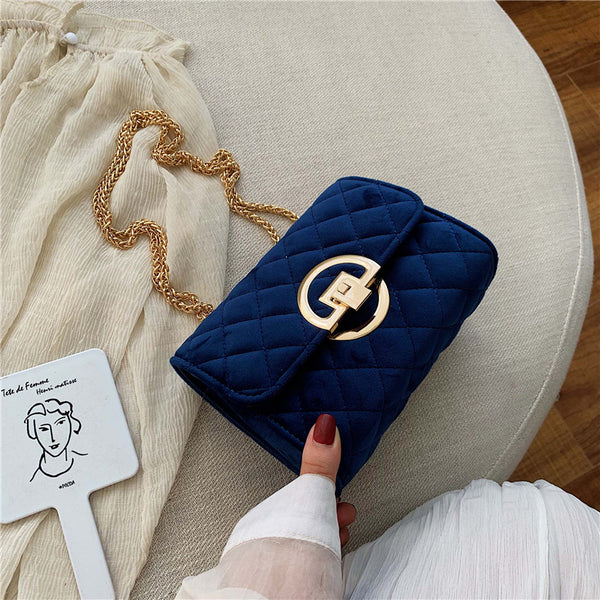 Velvet Mini Crossbody Bags For Women - ROUTINE FASHION