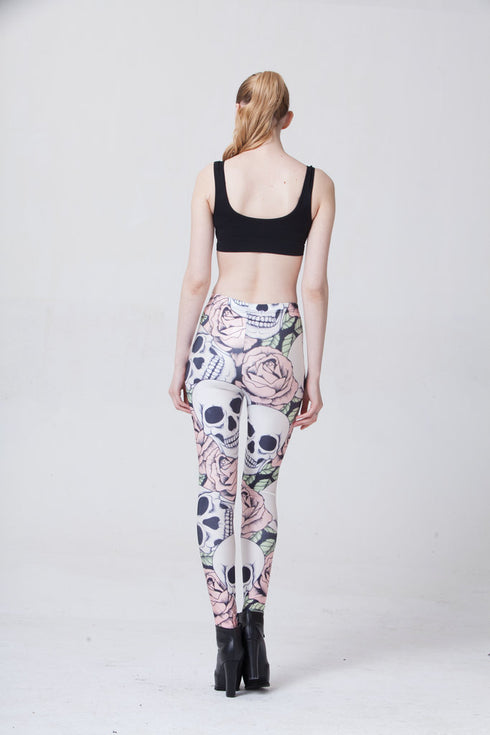 Skull leggings - ROUTINE FASHION