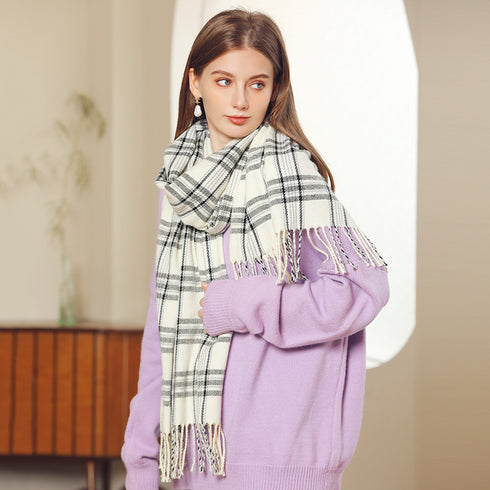 Women's New Line Printed Cashmere Scarves - ROUTINE FASHION