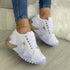 Women Shoes Lace-up Sports Sneakers - ROUTINE FASHION