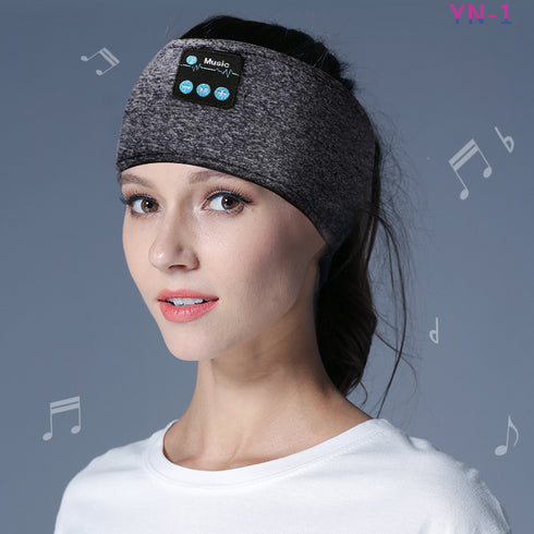 Wireless Bluetooth V5.0 Sports Headband With Music Call Stereo Shading Sleep Headband - ROUTINE FASHION