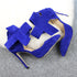 Big Bow Pumps Women Thin High Heel Shoes For Party Festival - ROUTINE FASHION