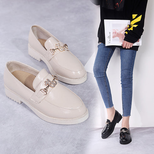 British Style Shoes Flat Shoes Women - ROUTINE FASHION