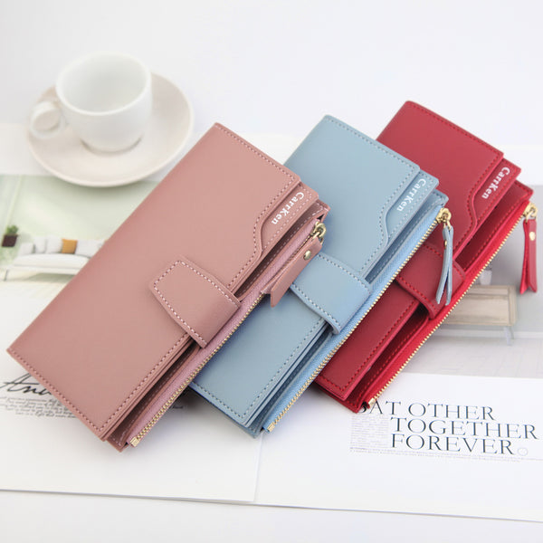 Women's Wallet Long Wallet Women Zipper Card - ROUTINE FASHION
