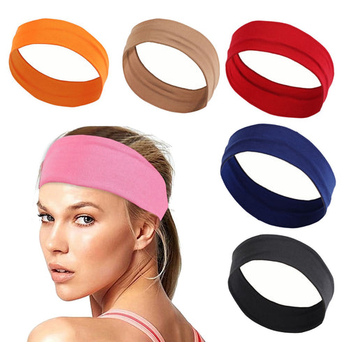 Yoga Headband Sports Women Sweat-absorbent Running Headband - ROUTINE FASHION