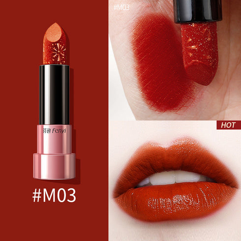 Lipstick Moisturizing Matte Matte Lipstick - ROUTINE FASHION
