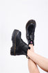 Peach heart fashion boots women zipper ankle boots - ROUTINE FASHION