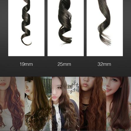 Ceramic Styling Tools professional Hair Curling Iron Hair waver Pear Flower Cone Electric Hair Curler Roller Curling Wand - ROUTINE FASHION