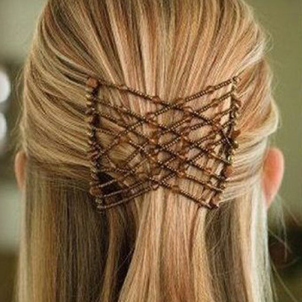 Variety hair comb hair styling wire hair styling beaded magic hair comb styling comb wholesale - ROUTINE FASHION