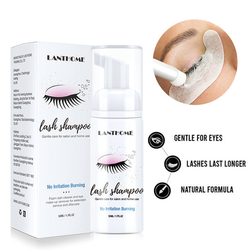 Eyelash shampoo gentle cleansing eyelash makeup remover - ROUTINE FASHION
