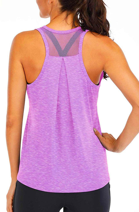 Yoga Sports Vest Women's Fitness Quick-drying T-shirt - ROUTINE FASHION