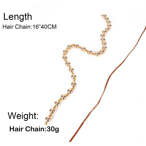 European And American Jewelry Beaded Hair Accessories For Women - ROUTINE FASHION