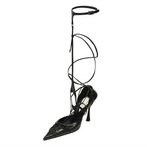 Versatile Buckle High Heel Shoes For Women - ROUTINE FASHION