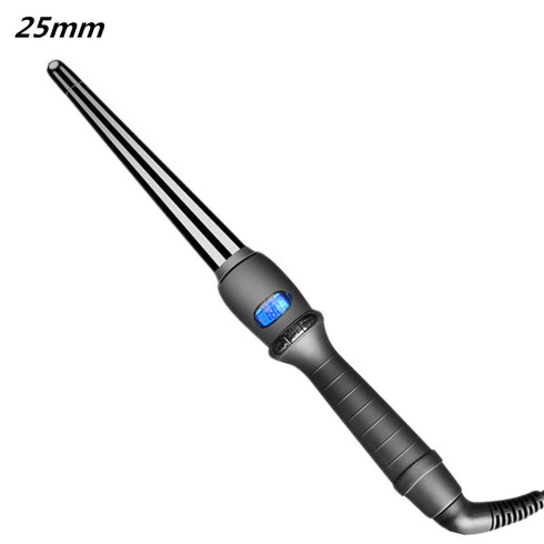 Ceramic Styling Tools professional Hair Curling Iron Hair waver Pear Flower Cone Electric Hair Curler Roller Curling Wand - ROUTINE FASHION