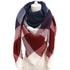 esign Women Triangles Scarf Long Scarves Shawl Autumn Winter - ROUTINE FASHION