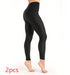 Women's Workout Leggings Casual Shiny Glossy Legging Female - ROUTINE FASHION