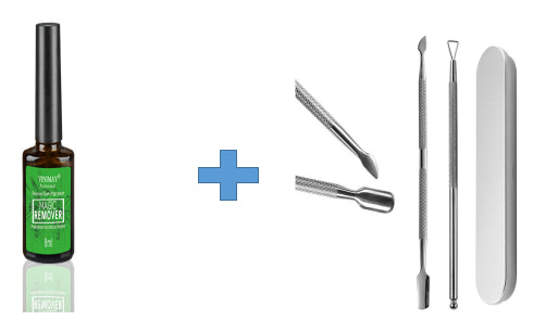 Nail Polish Burst Magic Nail Polish Remover  Fast Soak Off Sticky  Nail Gel Polish Degreaser Cleaner - ROUTINE FASHION