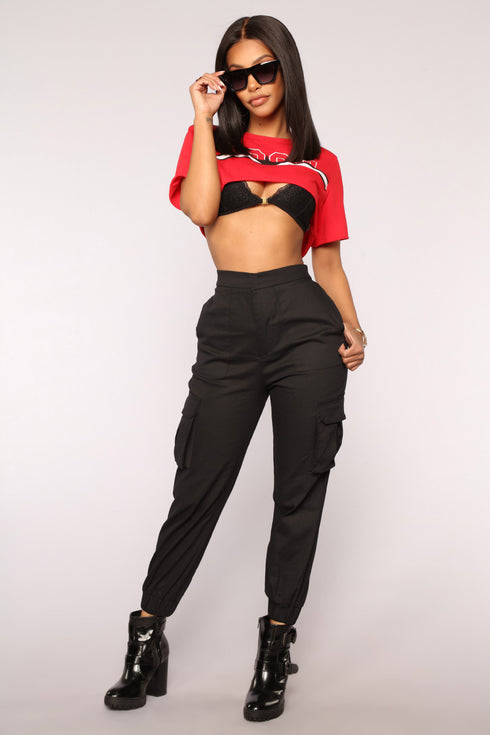 Harron Baggy Cargo Pants For Women - ROUTINE FASHION