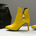 Boots high heel ankle boots - ROUTINE FASHION