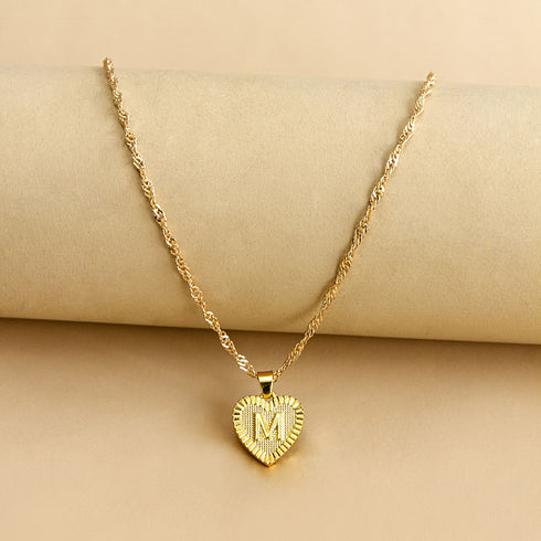 26 English Initial Letter Pendant Necklaces For Women - ROUTINE FASHION
