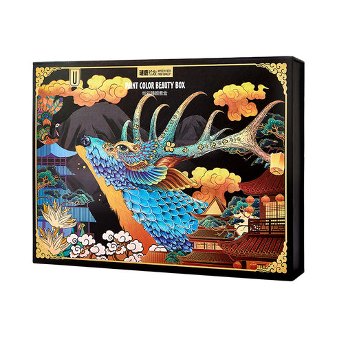 Elk Makeup Nine-piece Set Makeup Powder Air Cushion BB Cream Lipstick Affordable Makeup Set - ROUTINE FASHION