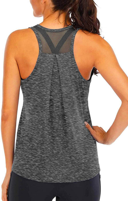 Yoga Sports Vest Women's Fitness Quick-drying T-shirt - ROUTINE FASHION